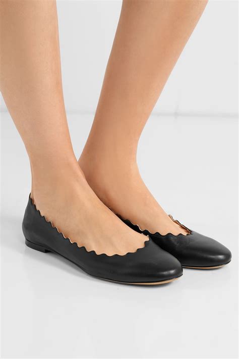 chloe scalloped pump dupe|chloe shoes flats.